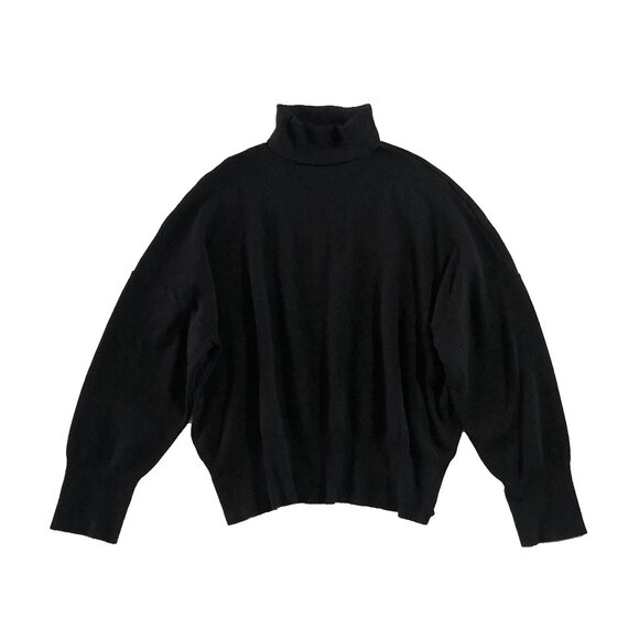 Dazy Sweater Womens Size Small (see pics) Black Knit Turtleneck Long Sleeve - Picture 1 of 8